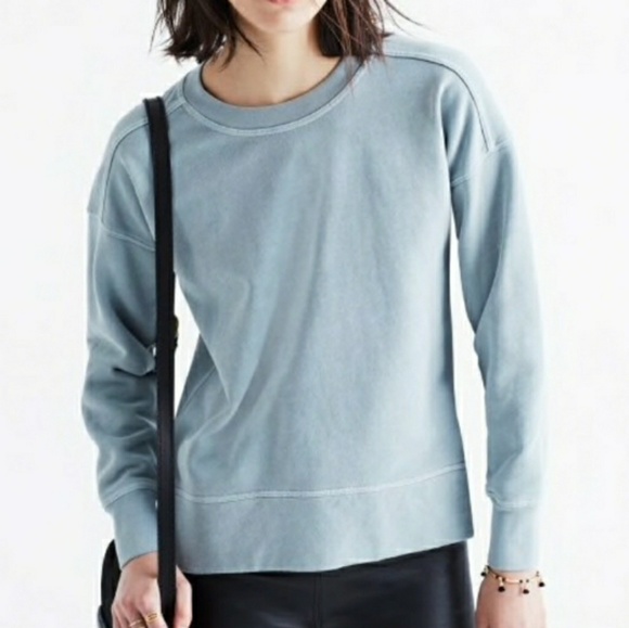 Madewell Sweaters - Madewell Shuffle Garment Dyed Sweater medium